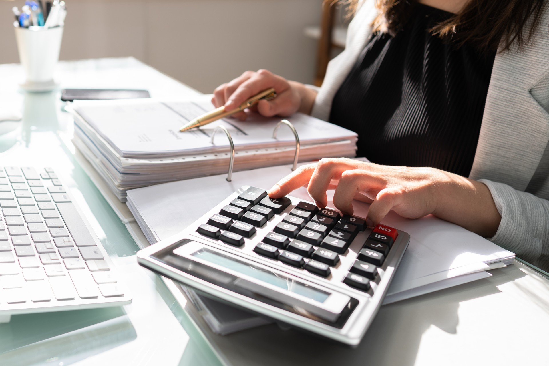 Professional Accountant Woman In Office